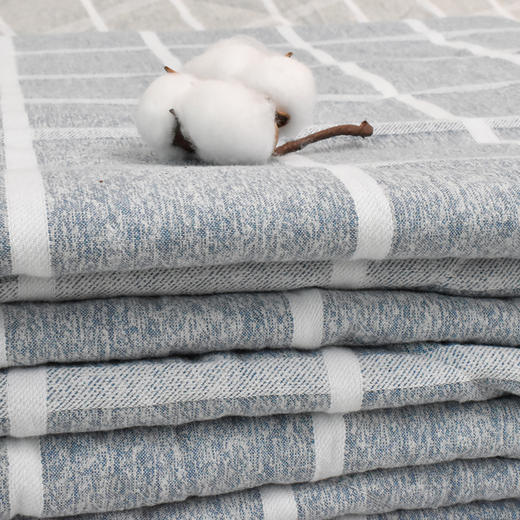 皇家丽美彩纱棉麻双人夏凉被子200*230 JF20108 商品图5