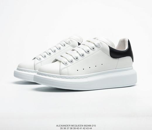 亚历山大·麦昆Alexander McQueen Sole Leather Sneakers低帮时装厚底休闲运动小白鞋 商品图2