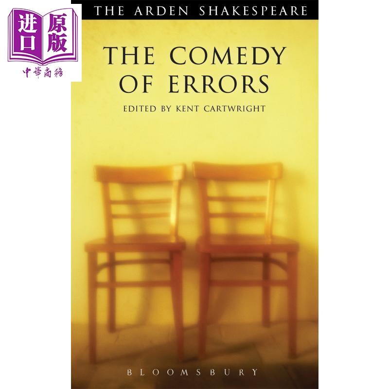 预售 中商原版 阿登版莎士比亚 错误喜剧英文原版the Arden Shakespeare The Comedy Of Errors Kent Cartwright