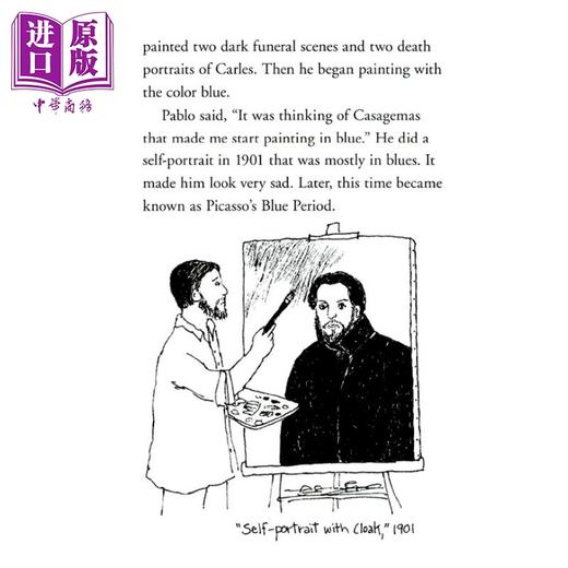 预售 【中商原版】谁是毕加索 Who Was Pablo Picasso 儿童科普文学 章节书 桥梁书 英文原版 7-12岁 Who was系列 商品图2