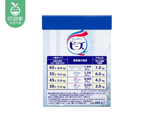 花王铃兰花香洗衣粉（800g/桶） 商品图4