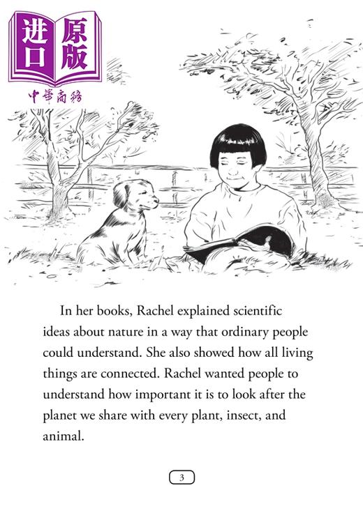 【中商原版】谁是蕾切尔·卡逊 Who Was Rachel Carson 儿童科普文学 章节书 桥梁书 英文原版 7-12岁 Who was系列 商品图4