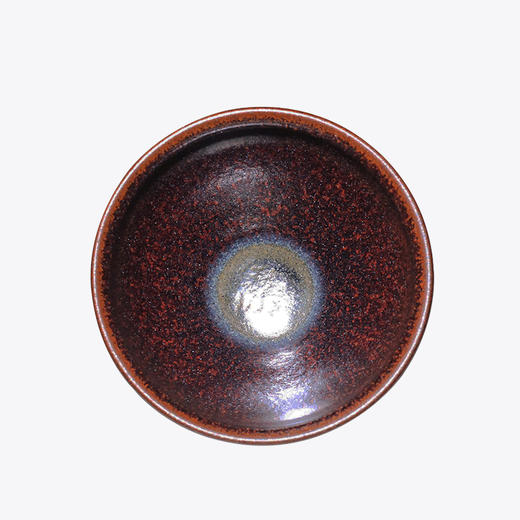 正山堂 紫气东来建盏 龙窑柴烧纯手工束口器型100ml 品茗杯茶杯主人杯茶具 商品图4