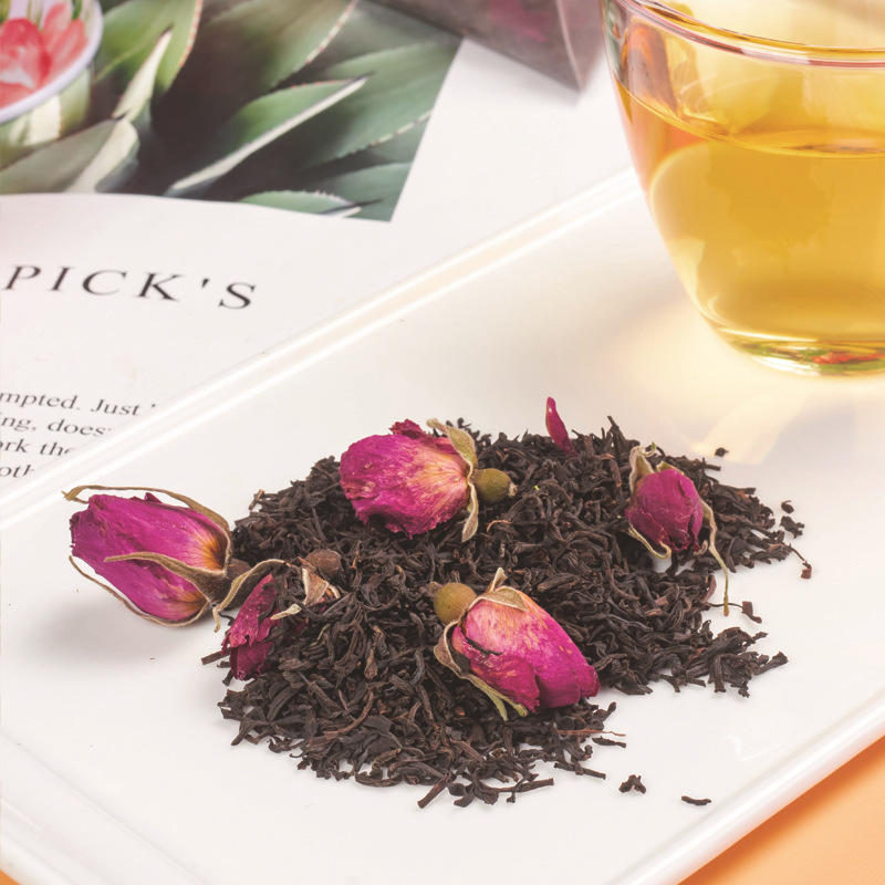 颐养佰荟立尚玫瑰红茶花果粒玫瑰花红茶网红冷泡茶买二送一