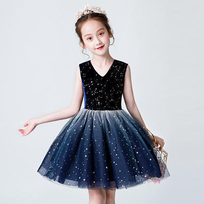 KM15新款星空蓬蓬纱礼服公主裙 商品图1