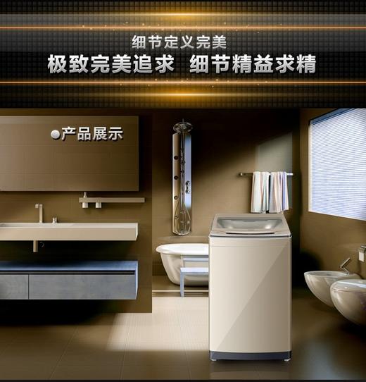 海尔MS8518BZ51 全自动波轮 免清洗洗衣机 8.5公斤kg直驱变频双动力 大容量家用防缠绕洗衣机 商品图2