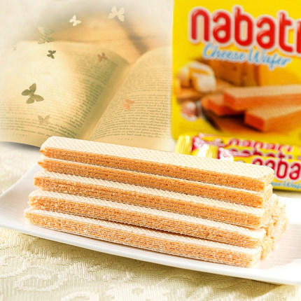 145g印尼进口丽芝士纳宝帝奶酪威化饼干 咸香不腻 入口即化 商品图2