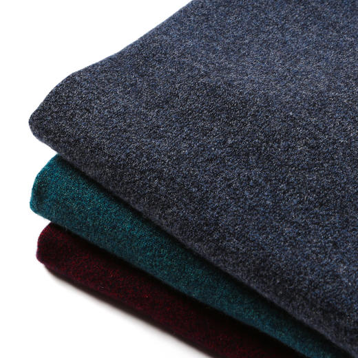 羊绒世家2020秋冬男士V领100%山羊绒衫时尚花纱内搭保暖针织毛衣 商品图3