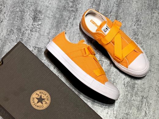 日本限定三色来袭‼️ CONVERSE ALL STAR STRAP OX 阳光橙 奶奶灰 黑武士 日潮小众款 绑带魔术贴设计上脚非常酷 出街回头率百分百 尺码：35-44 商品图2