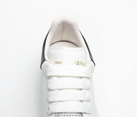 亚历山大·麦昆Alexander McQueen Sole Leather Sneakers低帮时装厚底休闲运动小白鞋 商品图6