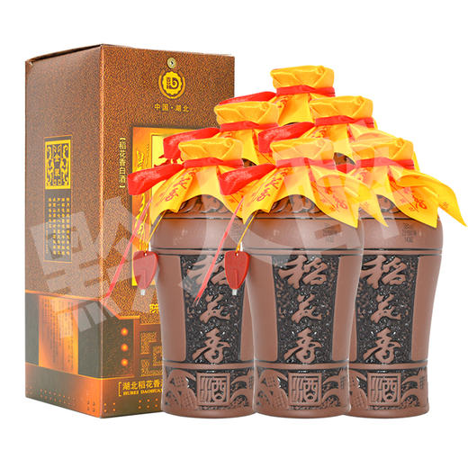 湖北稻花香陈酿6白酒38度500ml 商品图2