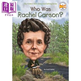 【中商原版】谁是蕾切尔·卡逊 Who Was Rachel Carson 儿童科普文学 章节书 桥梁书 英文原版 7-12岁 Who was系列