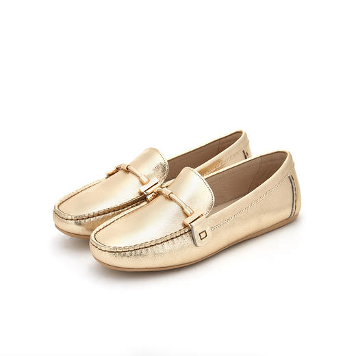 西村名物商场同款豆豆鞋女2020新款舒适懒人一脚蹬单鞋X29AE12584 商品图1