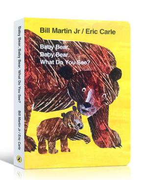 英文原版Baby Bear, Baby Bear, What do you See小熊小熊你看到了什么Eric Carle 廖彩杏推荐书儿童启蒙英语绘本毛毛虫点读配套书 商品图0
