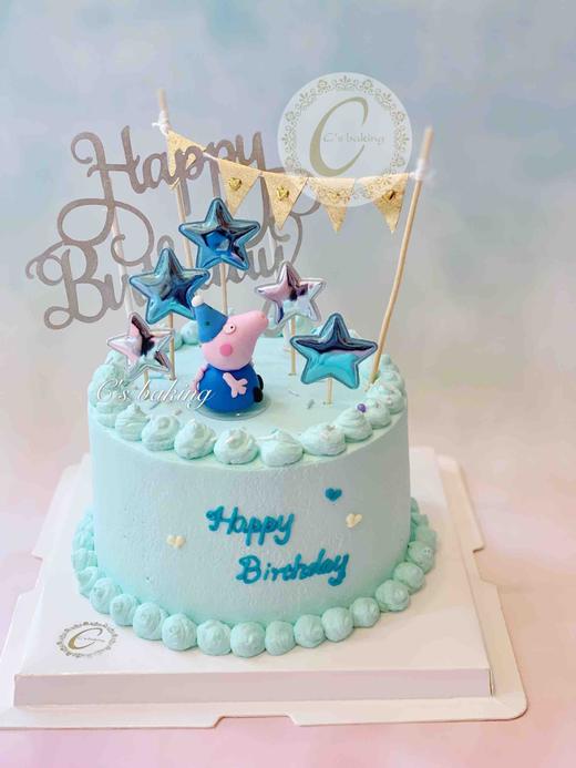 小猪乔治 忌廉蛋糕(默认自提,收费配送请联系客服)