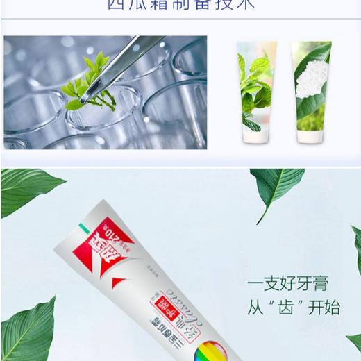 三金西瓜霜经典护龈牙膏210g（两支） 商品图3