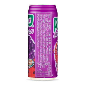 中国台湾 绿力葡萄汁490ml*24罐 商品图3