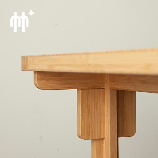 无想竹制书桌家用茶桌椅组合茶桌新中式榫卯结构禅意书法桌书画桌 商品图3