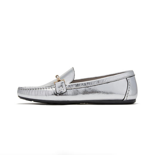 西村名物商场同款豆豆鞋女2020新款舒适懒人一脚蹬单鞋X29AE12584 商品图3