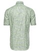 Marco Azzali 绿色格子短袖衬衫 C3451700 商品缩略图1