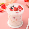烧仙草杯注塑加厚塑料杯塑料碗西米露打包盒磨砂甜品汤碗带盖螺旋盖 商品缩略图4