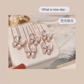 梵克•雅🦋蝴蝶系列项链 精工高端珠宝