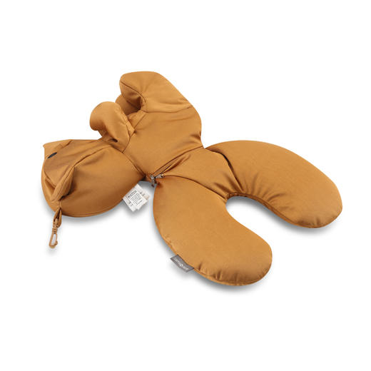 新秀丽小熊造型靠枕 变形U型枕 办公室午睡柔软舒适 Z34*224 商品图3