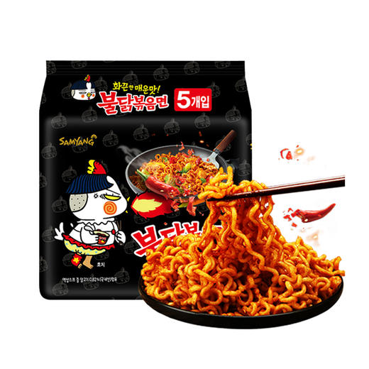 三养超辣火鸡面袋装700g/份（内含5小袋） 商品图0