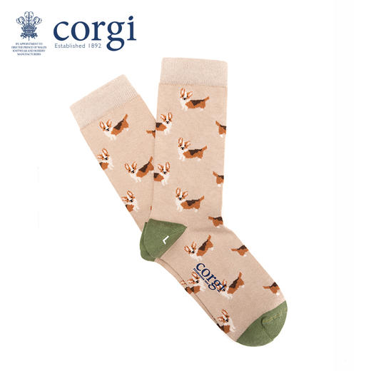 英国CORGI·儿童款轻棉萌宠系列春夏时尚长筒高筒袜子 商品图6