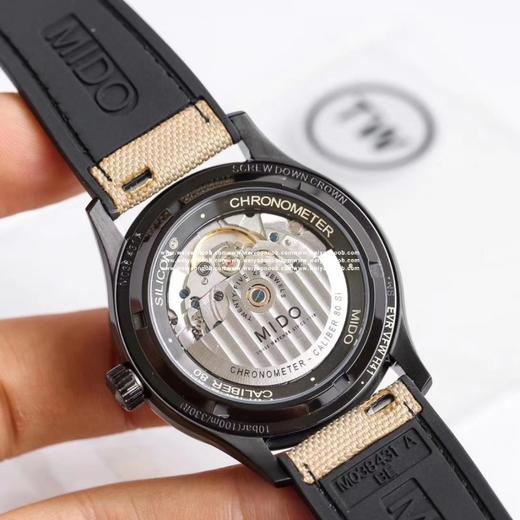 台湾‎厂新‎品——MIDO美‎度2019新款舵手​系列​震撼来袭！臻​于品质，感受细节。TW出品，必属精品‎！【精​彩‎细‎节】1.沿袭美‎度表‎的传统​技艺，采‎用‎浅蓝色​防眩晕​镀​膜。2.表盘 商品图5