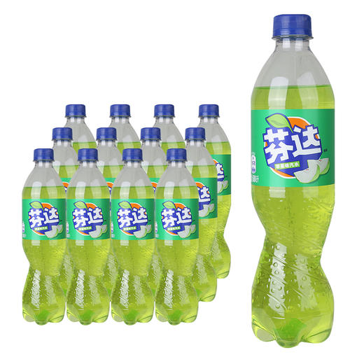 芬达苹果味    500ml*12瓶/提 商品图0