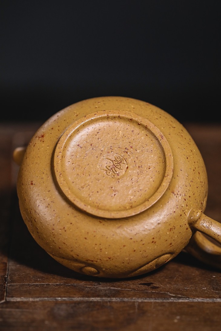 仿古如意泥料葵黄朱泥容量270cc作者邵明国助