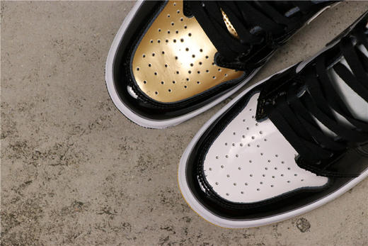 乔丹/Air Jordan AJ1 aj1 乔丹1代 乔1 乔丹1代高帮系列 Air Jordan 1鸳鸯 黑金 乔1白黑元年 乔1黑白 商品图3