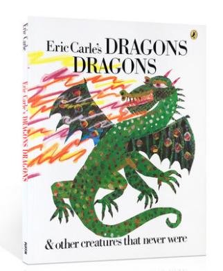 进口英文原版 Eric Carle’s Dragons Dragons 艾瑞·卡尔教你认识龙卡尔作品 平装儿童课外读物 商品图0