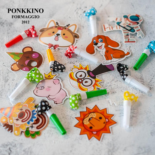 卡通派对吹吹卷（10个装） 商品图1