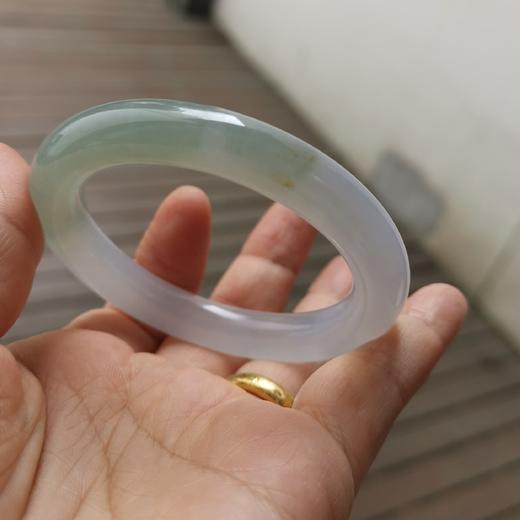 厚装淡紫圆条手镯 商品图2