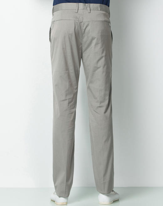 Marco Azzali 浅灰色意大利进口面料休闲裤 P3410300 商品图2