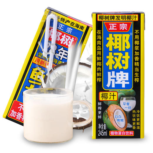 椰树椰汁    245ml/盒 商品图0