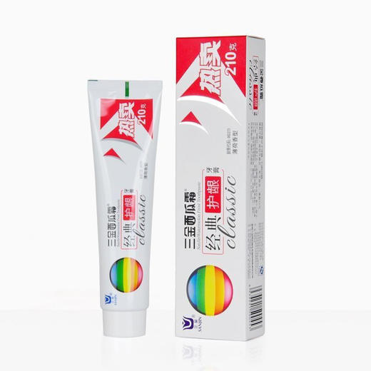 三金西瓜霜经典护龈牙膏210g（两支） 商品图0