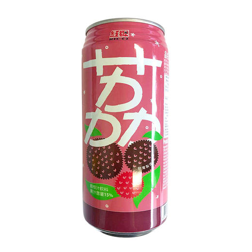 台湾红牌荔枝饮料490ml