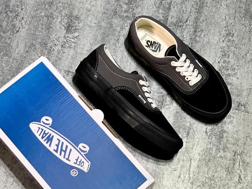 宝藏鞋推荐‼️ Vans Vault OG Era LX 高端支线 黑灰麂皮低帮硫化板鞋 尺码：35-44 商品图0