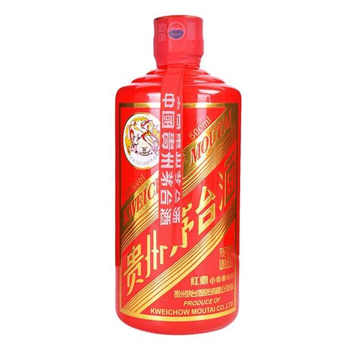 53度 贵州茅台酒 国之四礼 红鼎 500ml*4瓶 礼盒套装 商品图2