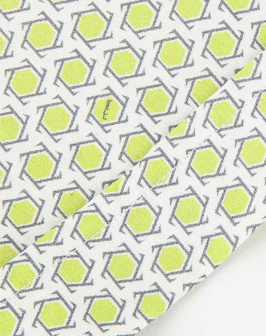 Marco Azzali 浅绿色LEGGIUNO面料短袖衬衫 C3456700 商品图4