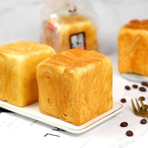 【麦其乐麦立方生吐司】木糖醇手撕面包早餐糕点零食 商品图3