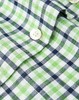 Marco Azzali 绿色格子短袖衬衫 C3451700 商品缩略图3