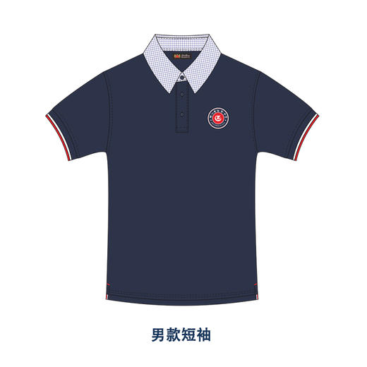 诸暨中学-男女短袖T恤 商品图0