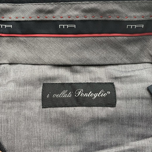 Marco Azzali 意大利进口面料深灰色休闲裤 P3108200 商品图2