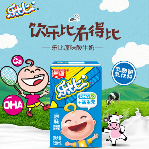 燕塘乐比原味乳酸菌120ml*16 商品图3