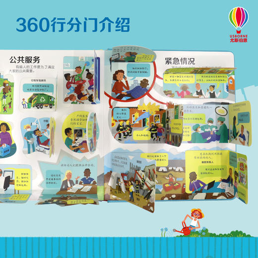 尤斯伯恩看里面（低幼版）·揭秘职业 商品图2