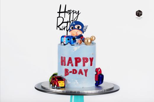 （C034）Couleur Violet 手绘糖牌复联主题儿童乳酪霜蛋糕【特高款】 商品图2